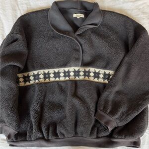 Cozy Madewell Fleece Pullover